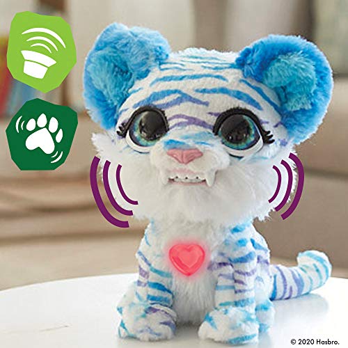 Hasbro FurReal Baby Säbelzahntiger North, Elektrisches Interaktives Spielzeug, E9587, Authentisch