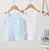 2 Stück Mädchen Achselhemd 2 bis 12 Jahre Weiß Mädchen Basic Tank Sporttops Multipack Mädchen Unterwäsche Sets
