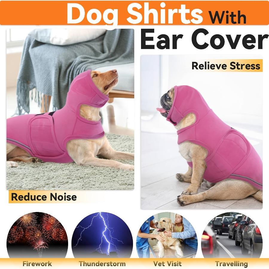 Pet Dog Emotional Soothing Clothing Hood Upgraded Two-in-one Dual-purpose Dog Anti-anxiety Jacket