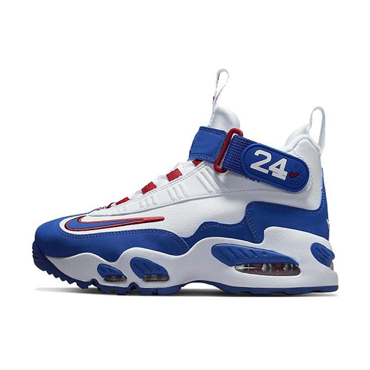 Кроссовки Nike Air Griffey Max 1 GS USA для детей Белые Old-Royal Gym-Red DX3724-100 36