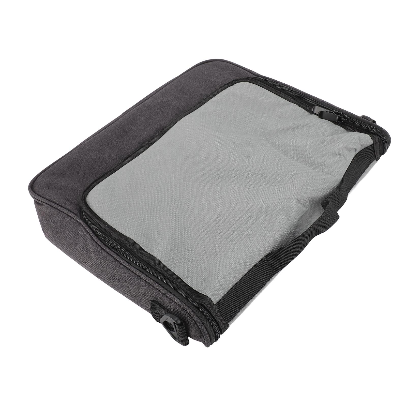 

Чехол для переноски консоли, большая вместимость, многофункциональная серая дорожная сумка для хранения кабеля на плечевом ремне