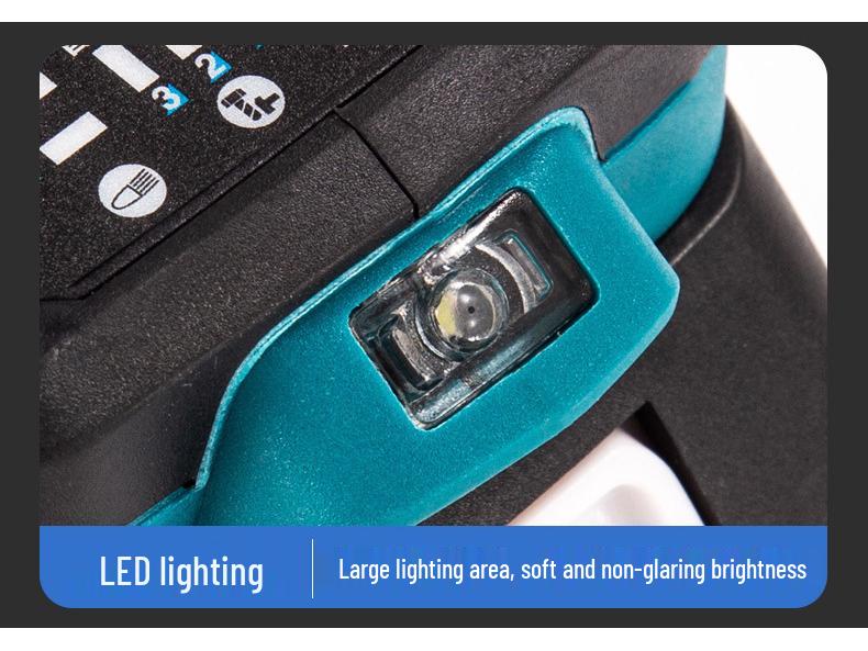 High-Torque Brushless Electric Impact Wrench for Auto Repair with Lithium Battery