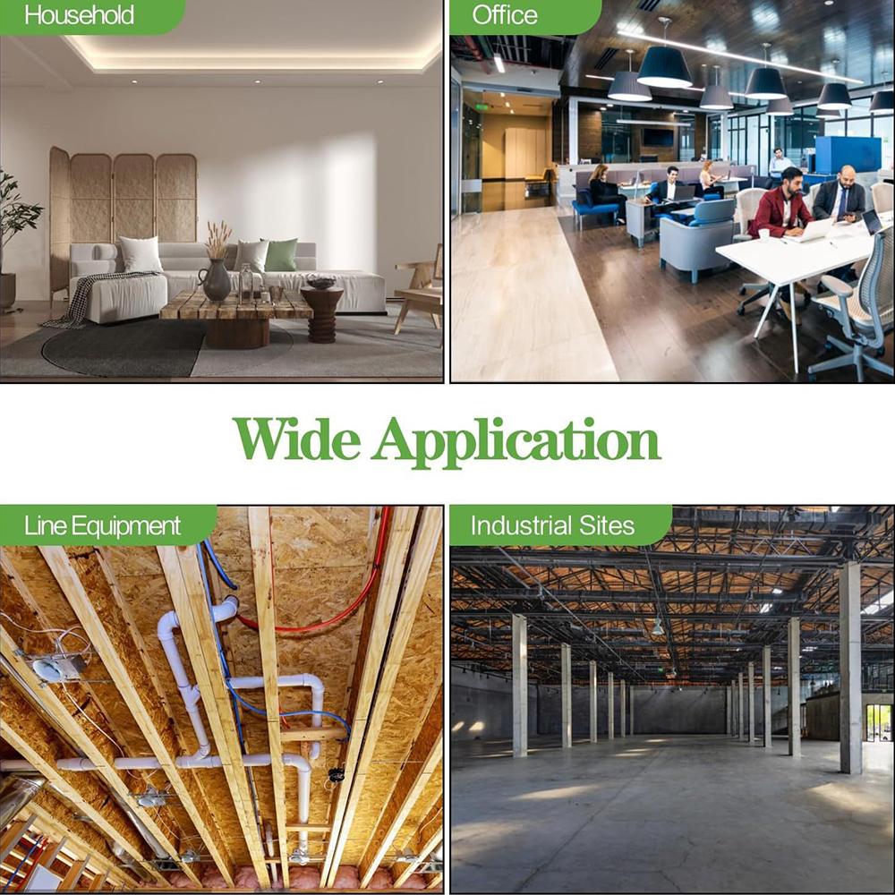 50Pcs 1/2" Half Clamps J-Hook With Nails Set For Tubing Connections