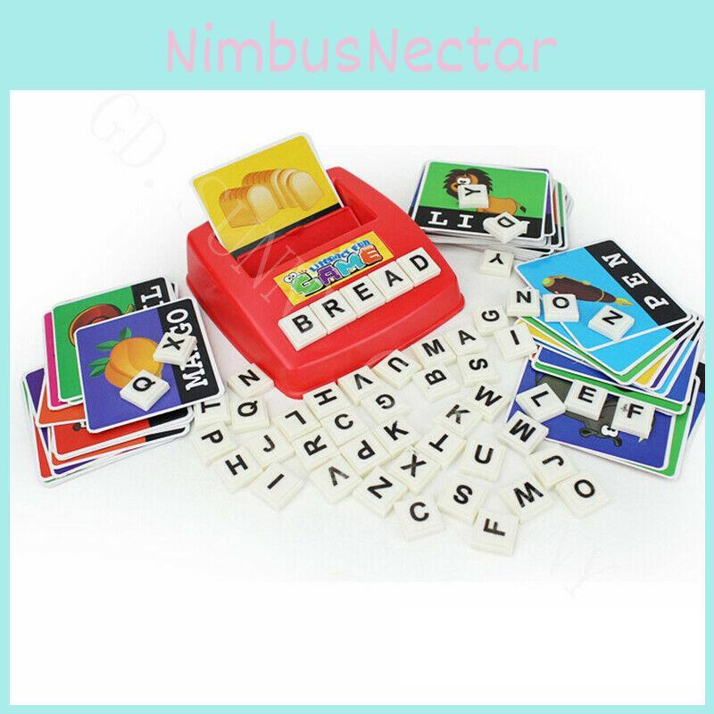 Engaging Educational English Spelling Alphabet Letter Game For Kids Learning Fun