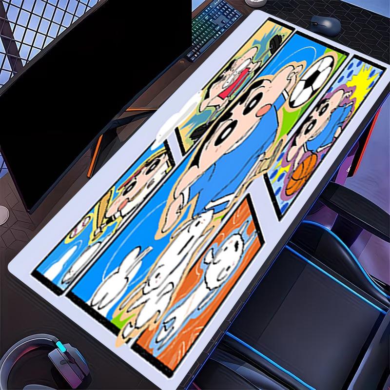 Cartoon comics Print Mouse Pad, for Keyboard Pad Laptop PC Mat for Office Home Use, Desk Decor, Perfect Birthday Gift for Gamers