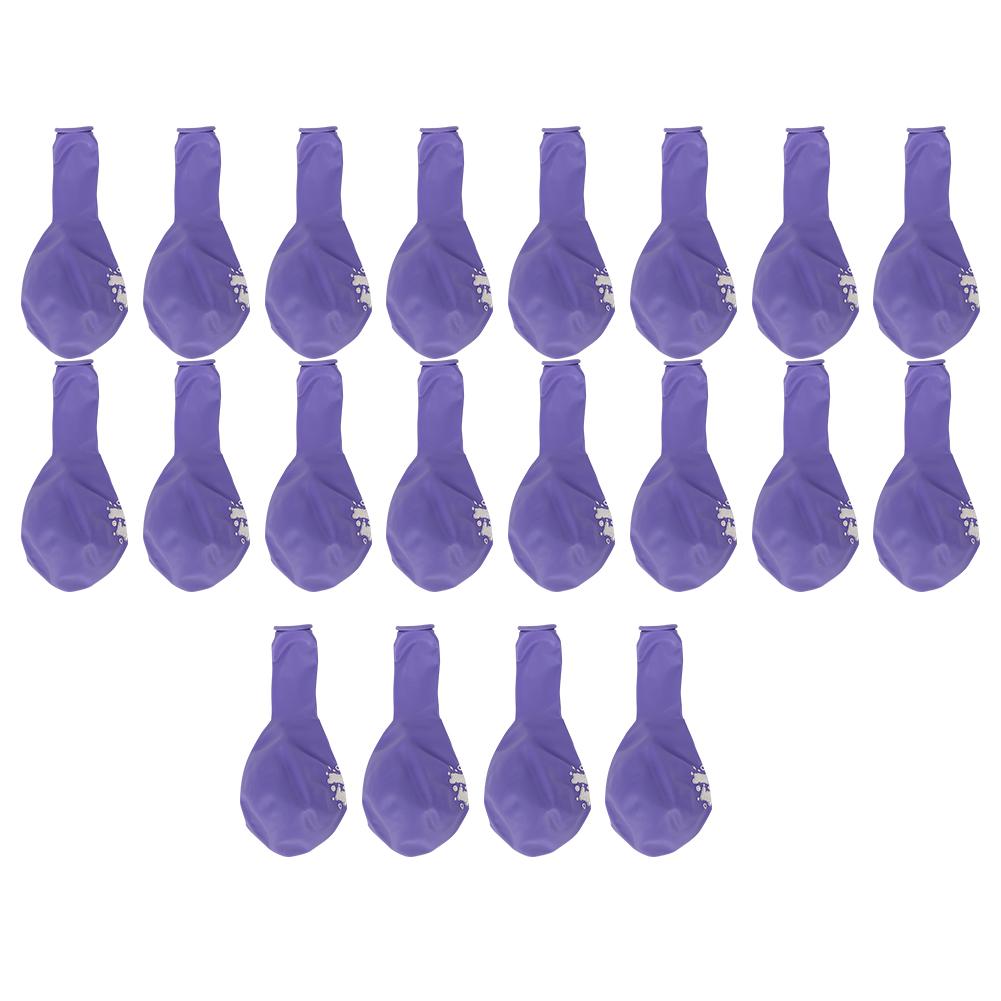 20pcs 12in Latex Balloons Letter Printed Baby Shower Birthday Party Favors Supply