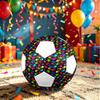 1pc Colorful Handprints Lightweight PVC Training Soccer Ball, Size 5, Suitable for Indoor and Outdoor TrainingGift Y60372