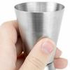 15/30ml Stainless Steel Cocktail Jigger Double Shot Measuring Cup Kitchen Tool