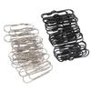 20Pcs Metal Pen Clips Electroplated Strong Clamping  Exquisite Book Pen Holder for Office Sch