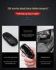Tesla Model 3/Y/S Genuine Leather Key Cover with Metal Protective Shell Buckle