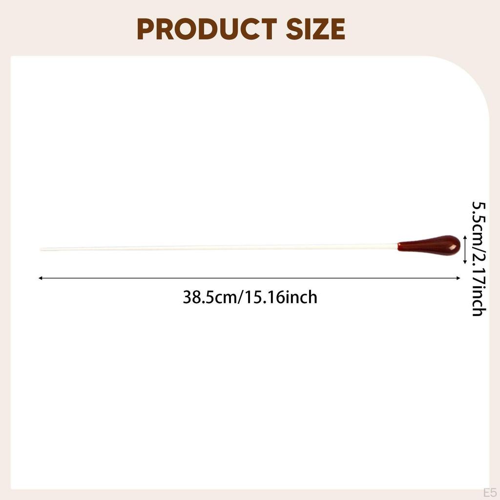 Music Conducting 15.16inch Length Orchestra Resin for Concert Band Director