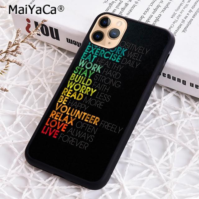 Gym Motivational Fitness Phone Case For iPhone 17 Air 16 Pro Max 15 14 Plus 12 13 Shell Cover Coque