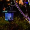 Solar Mosquito Killing Lamp Lawn Lamp Bug Zapper Utomhus insekt Fly Zapper Electric Shock Mosquito