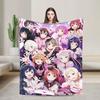 Love Live! Blankets Quality Soft Warm Throw Blanket Autumn Travel Outdoor Comfortable Bedspread