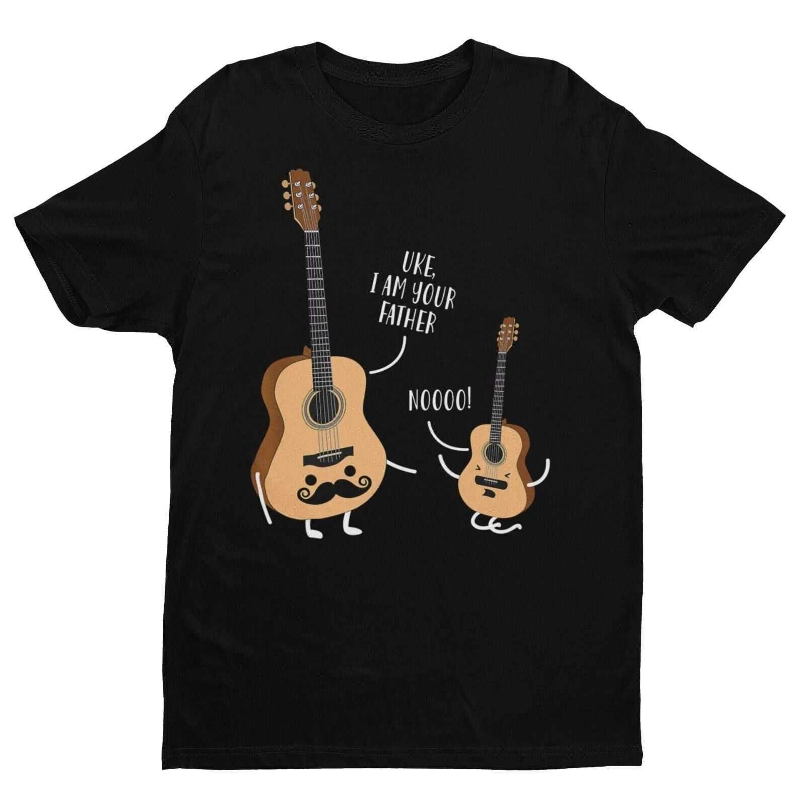 Funny Guitar Ukulele T Shirt UKE I AM YOUR FATHER Wars Star Parody Movie Joke 2XL
