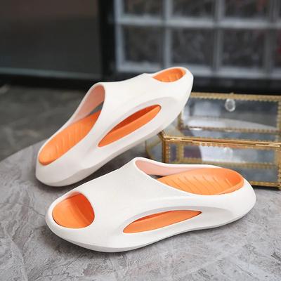 Summer Slippers for Men and Women Thick Bottom EVA Soft and Comfortable Outside Wear Non-slip Casual Bathroom Slippers
