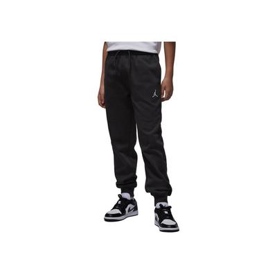 Kinder Strick-Sporthose Brooklyn Fleece Bequem Einfarbig Kinder Hosen Grau Schwarz IO2275-050
