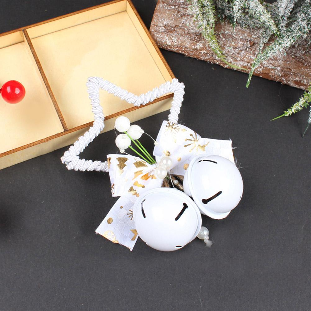 Christmas Bell, 1pcs Christmas Tree Pendant Pentagram Bells for Christmas Tree Ornaments for DIY Christmas Holiday Party Decor