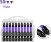 D1 Magnetic Phillips Head Screwdriver Bit: Anti-slip, Shock-resistant, High Hardness with Strong Magnetic Grip