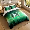 Bedding Set 1 Duvet Cover 2 Pillowcases Plymouth Argyle FC Print Soft Bed Linen Bedroom Decor
