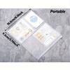 Transparent A5 Size PVC Storage Bag - Portable Standard for Traveler's Notebook Passport