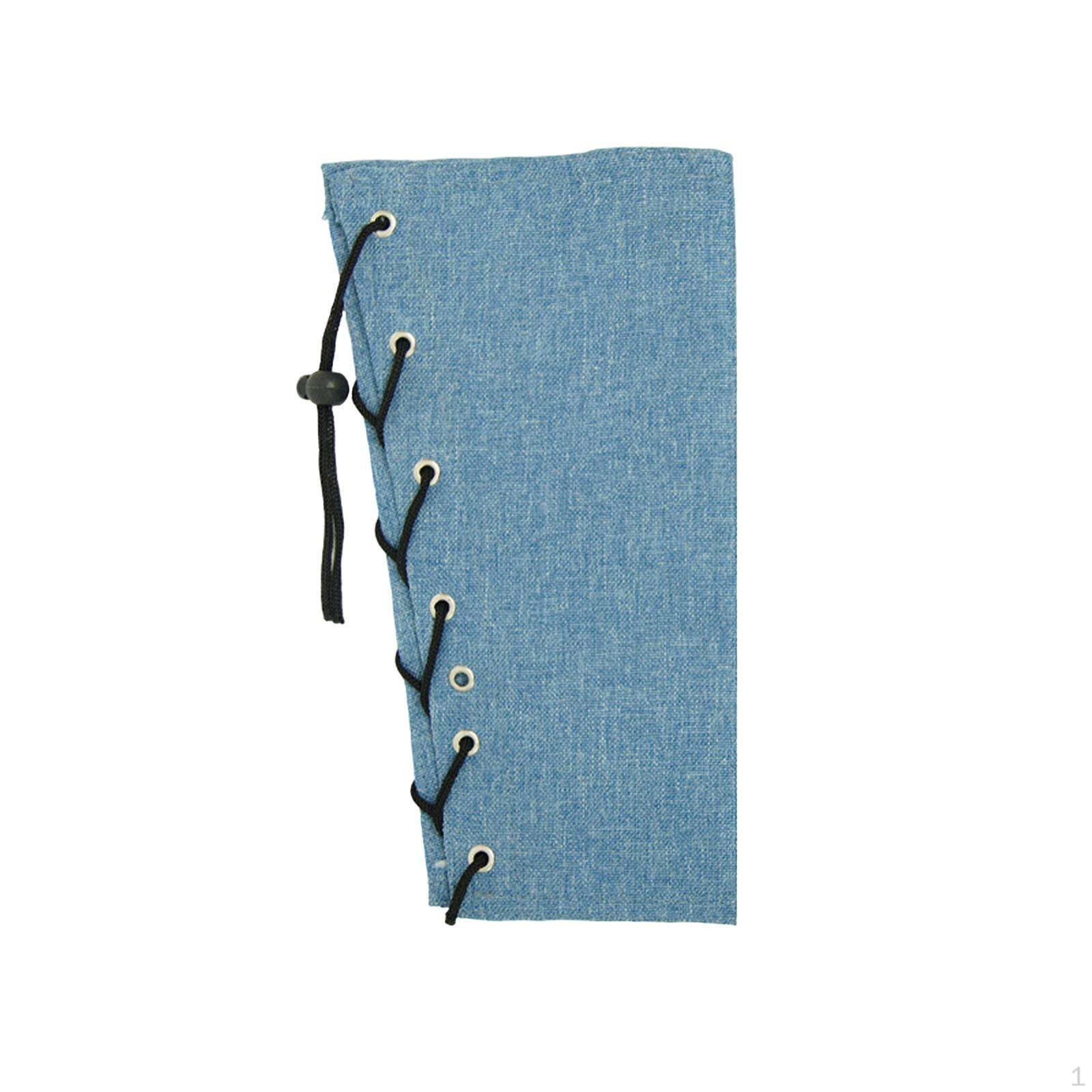 

Arm Pads for Parrots, Easy to Put on And Take Off with Straps, Bird Training, Multifunctional Blue gray
