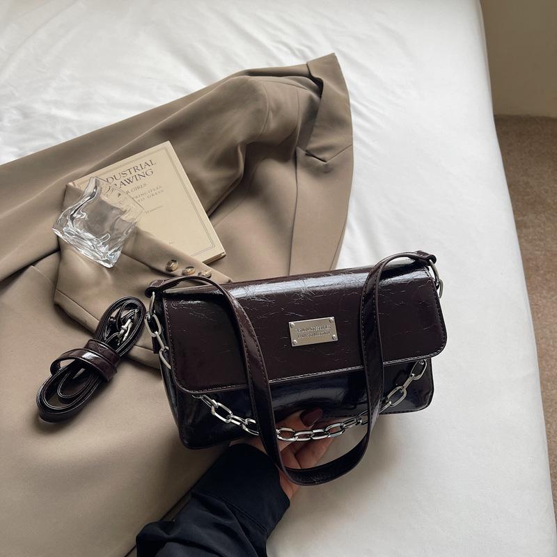 Sommer neue Mode Nischendesign beliebte Kette kleine quadratische Tasche vielseitige Schulter Damenhandtasche