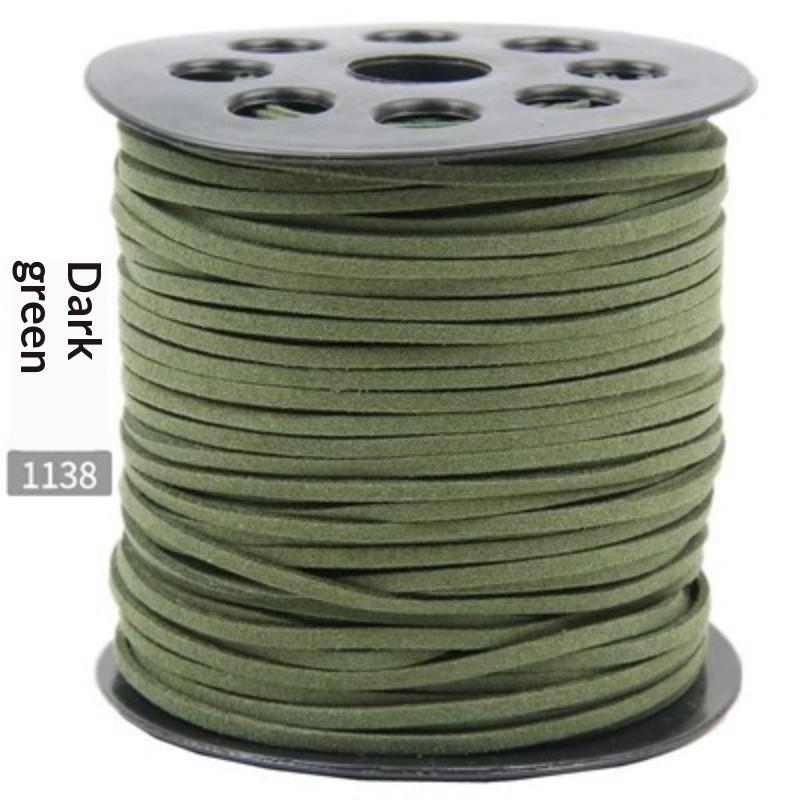 82Meters Suede Rope Leather Cords Woven Cord Wire Necklace Bracelet Diy Handmade Jewelry Decoration Accessories