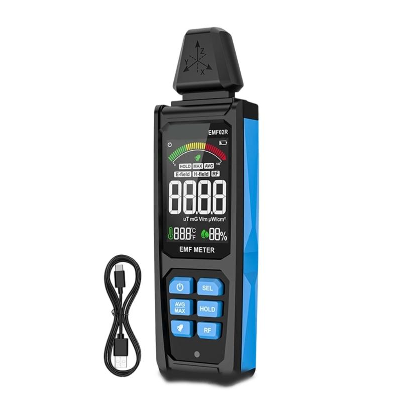 

Portable Meter Lightweight Electromagnetic Field Tester for Easy Detection During Travel and Workplace Inspections 1