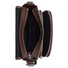 Coach Sullivan 20 Classic Monogram Print Flap Jacquard Leather Shoulder Crossbody Bag Small Men Bags Oak Maple CT834-SVS8S