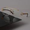 Minimalistischer Luxus Transparente Brille Cooles Quadratisches Gestell Brille Damen Herren Cooles Klares Glas Gestell Brille Oculos