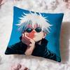 anime j-Jujutsu Kaisen Cushion Cover Premium Comfort Reversible Pillow Cove -Two in One Design for Any Room & Car Interior