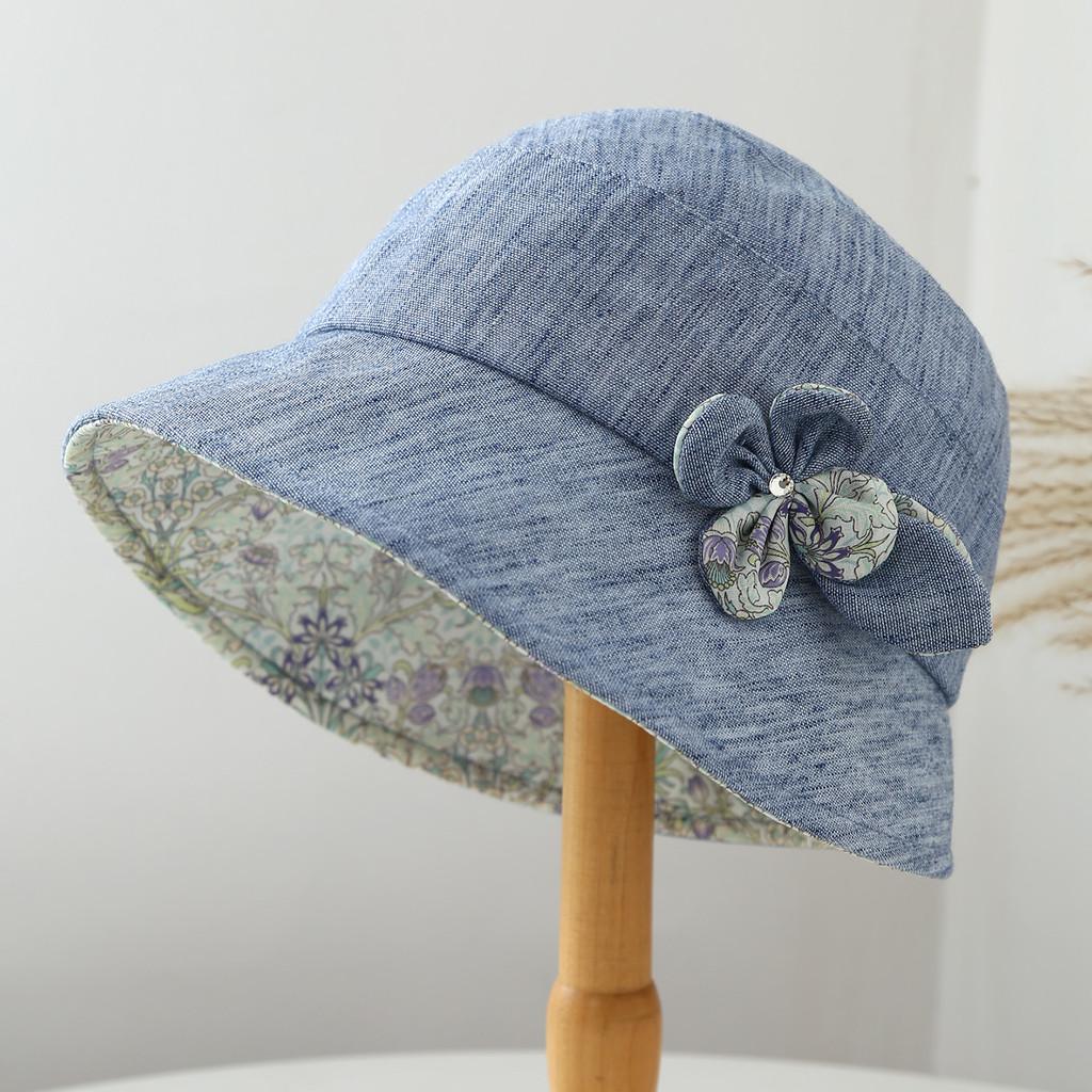 Summer Sun Protection Fisherman Hat With Wide Brim For Women