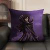 Classic Anime Code Geass Pillow Case Natural Linen Organic Fabric Double-Sided Printing Sofa Home Decor Gift Cushion Cover