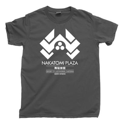 Maglietta Nakatomi Plaza Die Hard Bruce Willis John McClane Film Hans Bubby Maglietta