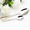16Pcs 304 Stainless Steel Dinner Tableware Coffee Spoon Knife Fork Dinnerware Flatware Set Gold Cutlery Set Kitchen Silverware