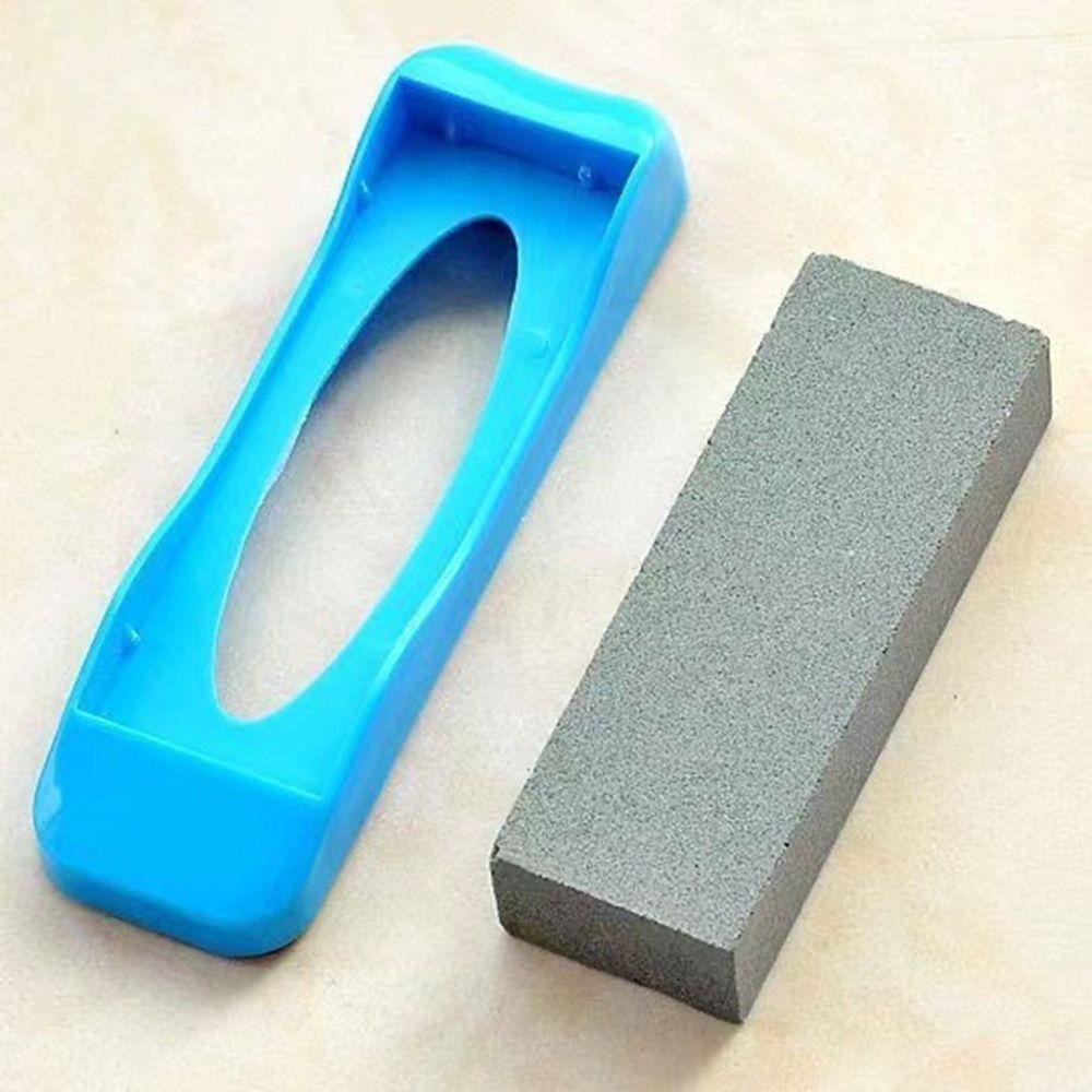 Double-Sided Sharpener Random Color Grindstone Easy To Use Whetstone  Kitchen
