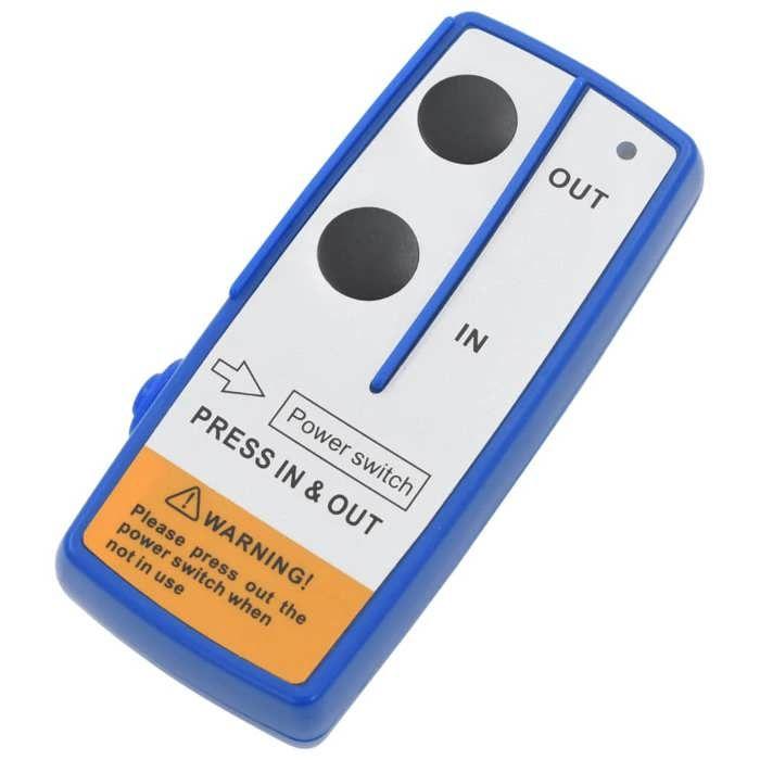 VidaXL 2x Wireless Remote Controls for Winch with Receiver Controller Truck Car ATV Vehicle Jeep Camper 12 V 23 210460