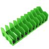ABS Pliers Cutters Rack 10-Slot Spanner Storage Holder Multifunctional Wrench Storage Rack  Fit 3”
