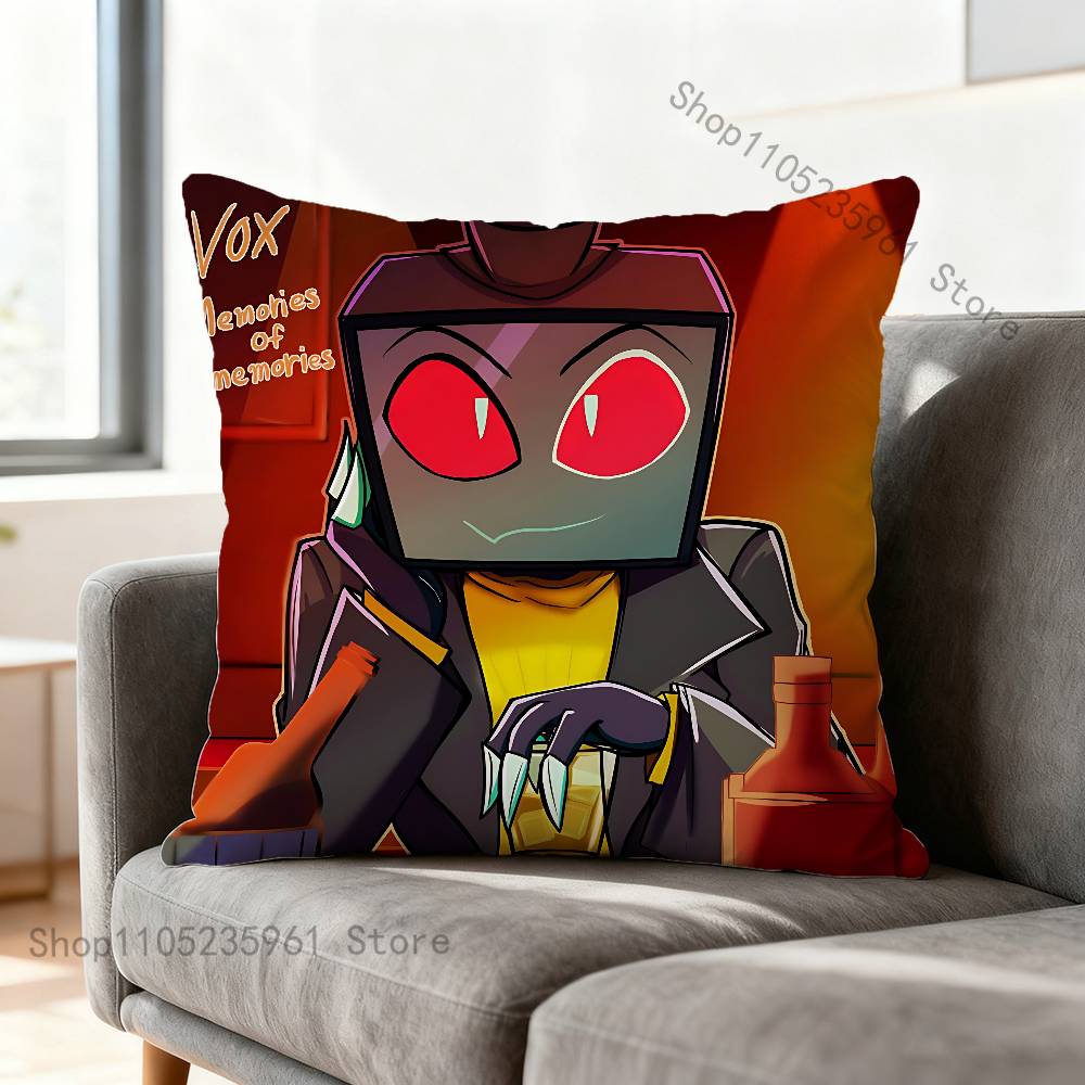 VOX Trust Us HHazbinS Pillowcase for Sofa Room Office Decor Printing Protector Cushion Cover Valentine Gift Custom