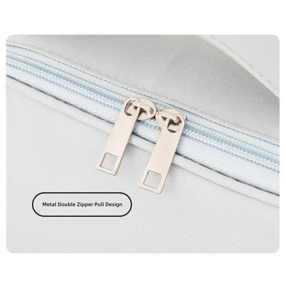 Mehrschichtige Erste-Hilfe-Tasche Rosa/Blau/Grau Aufbewahrungstasche Langlebige Notfallsets Reise