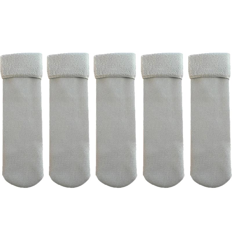 Women's Thicken Thermal Socks Snow Stocking Winter Warm Cashmere Socks Velvet Wool Self-Heating Boot Home Sleeping Socks