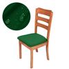 Waterproof Elastic Dining Chair Covers Removable Washable Solid Seat Cushion Protectors For Home Hotel Restaurant