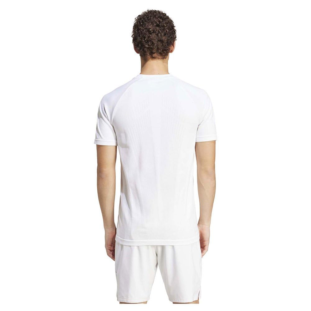 Adidas Tennis Pro Seamless Aero Lady Freelift Short Sleeve JRW80 White XL T-Shirt Men's (IT4024)
