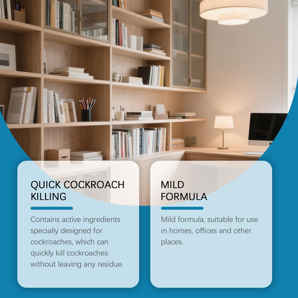 Cockroach Ointment, Household Insecticide, And Odorless For Home Use, Kitchen, Bathroom, Door, Courtyard