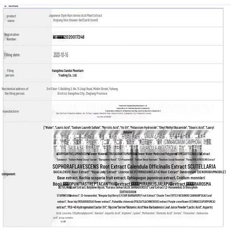 Hefengyu Glycerin Vaseline Body Lotion 400g