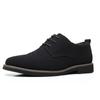Men Dress Shoes Suede Leather Business Party Leather Wedding Shoes Men Flats Oxfords Formal Shoes