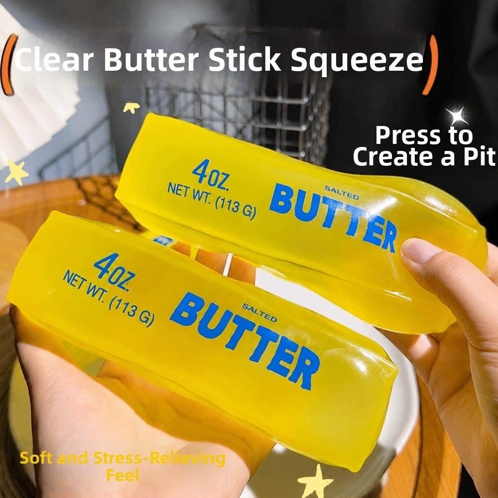 Plasticity Sensory Stress Stick Non Rebound Fidget Toy Butter Stick Squishy Toy Home Decoration