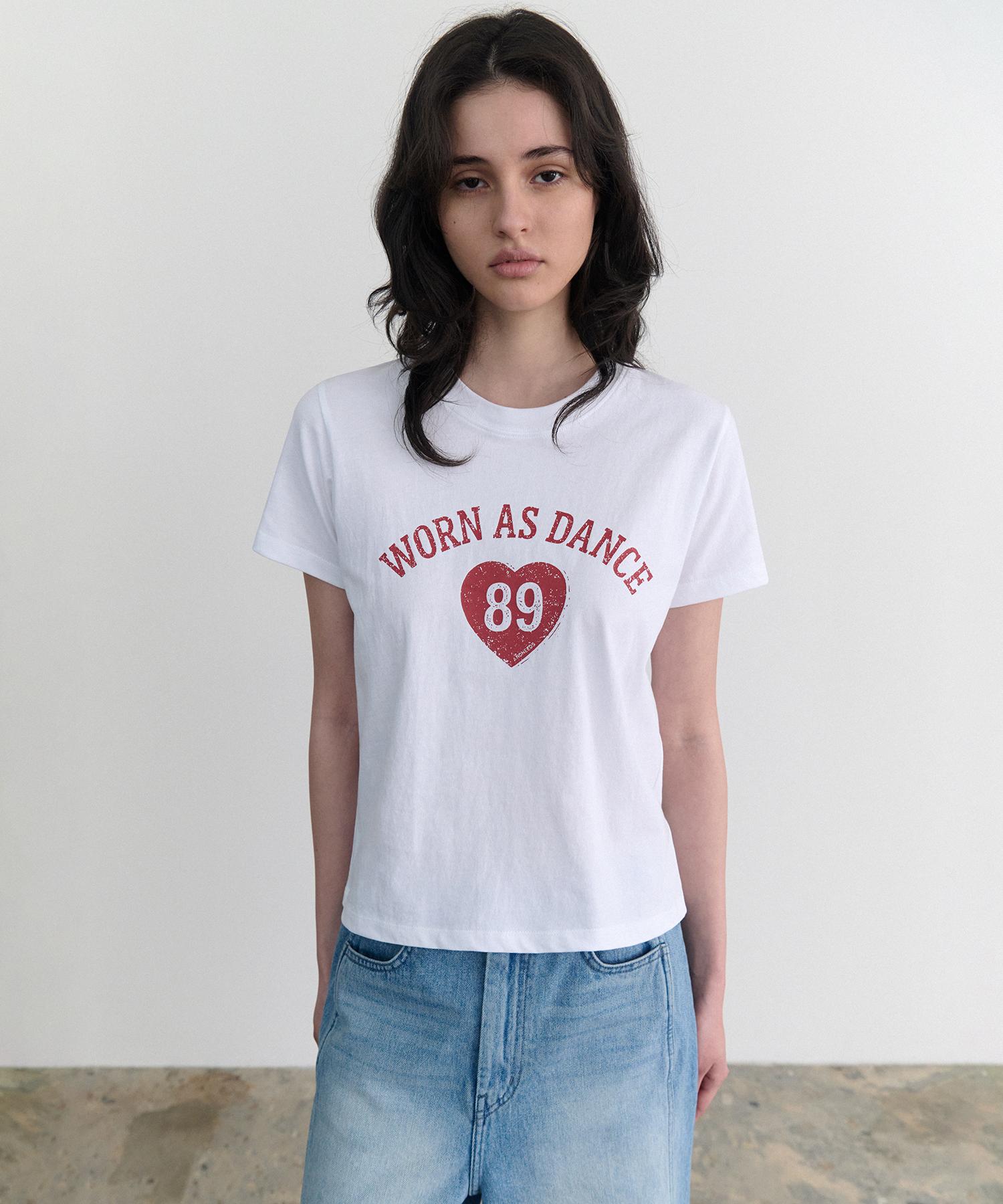 Annies Dance Half Tee (White) White