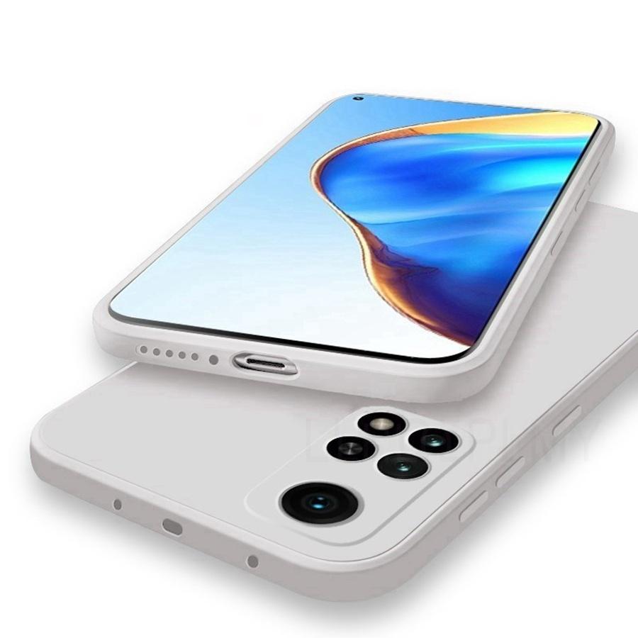 Square Liquid Silicone Soft Case For Xiaomi Redmi Poco Samsung Galaxy A21S A31 A51 A71 iPhone 16 7 8 11 12 13 14 15 16E Full Covers Protection Cover